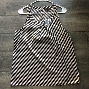 The Limited striped sleeveless blouse